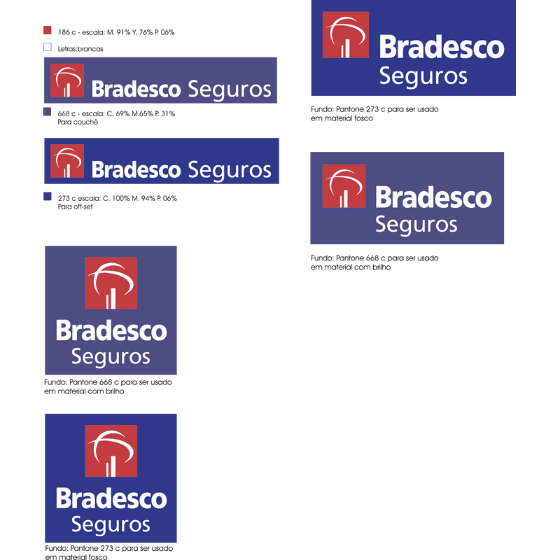 Bradesco Seguros โลโก้ PNG Vector  PNG