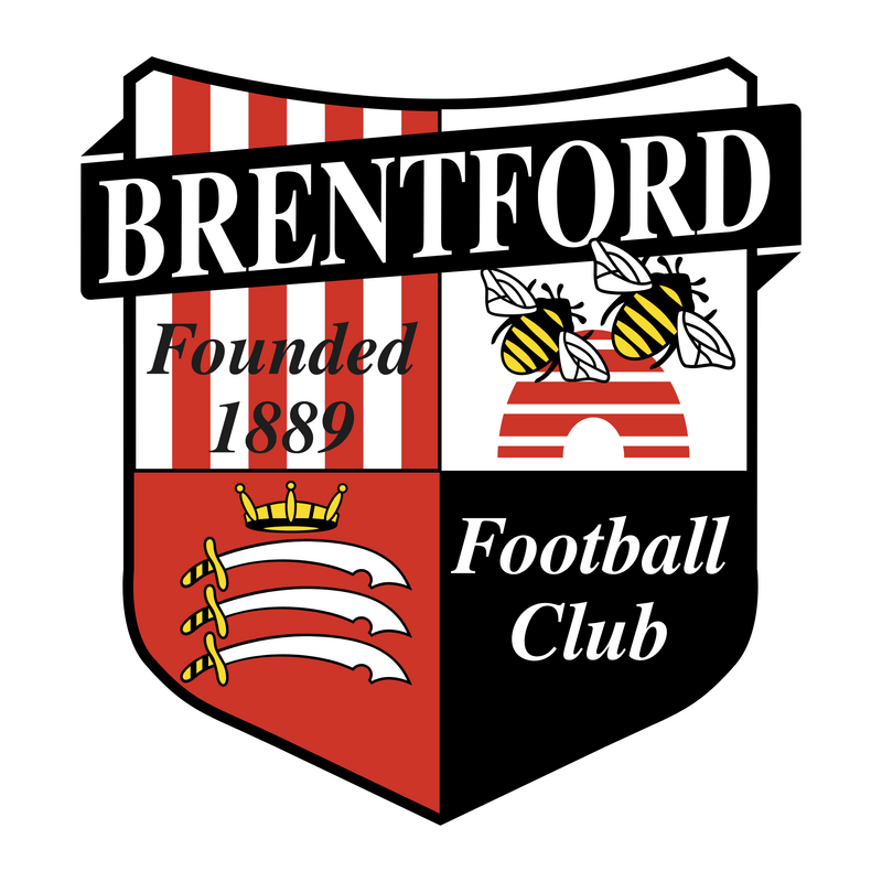 Brentford FC Logo PNG Vector  PNG