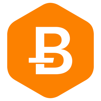 Bitcoin Rhodium ロゴ PNG