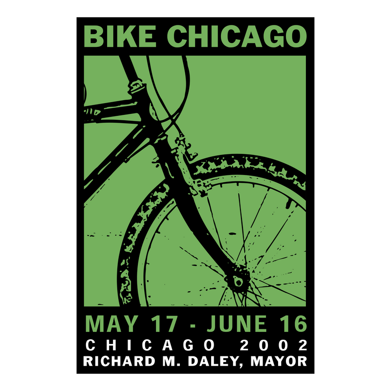 Bike Chicago Logo PNG Vector, Icon Transparent