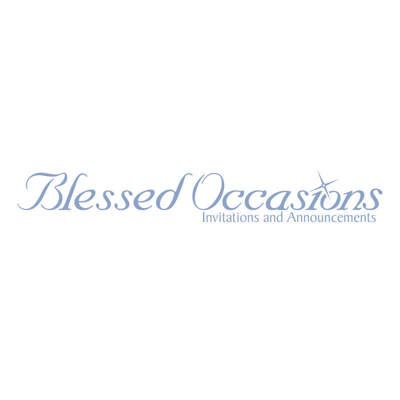 Blessed Occasions Logo PNG Vector  PNG