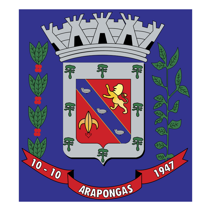 Brasao Da Cidade De Arapongas Pr Logo PNG Vector  PNG