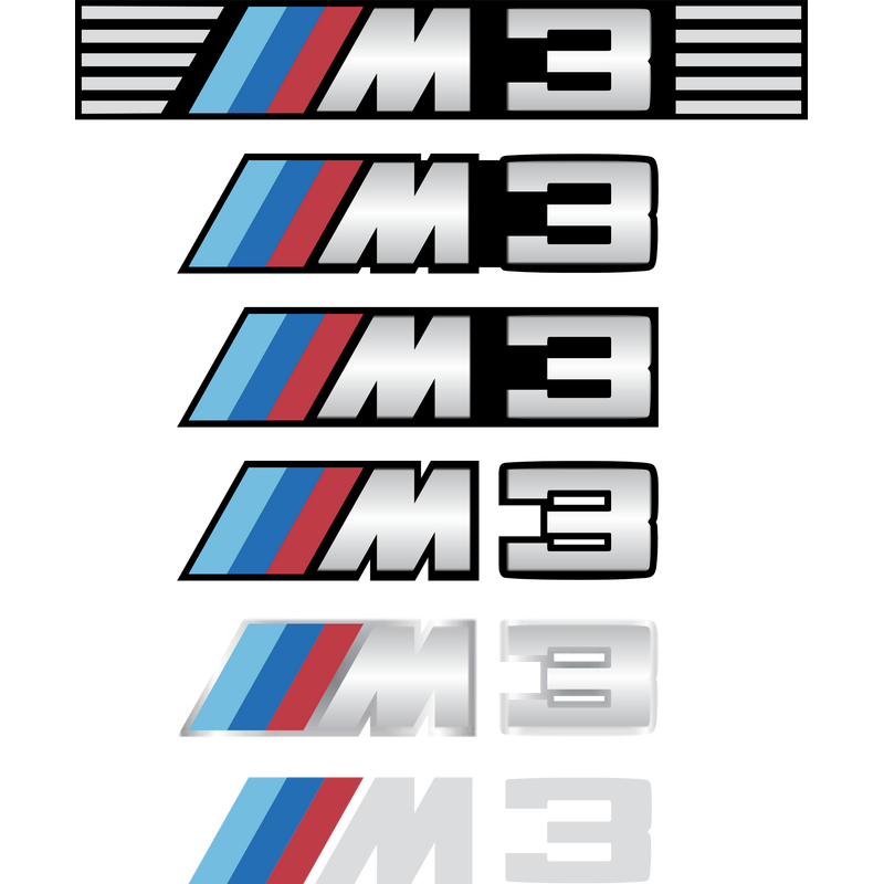 BMW M3 标志 PNG Vector  PNG