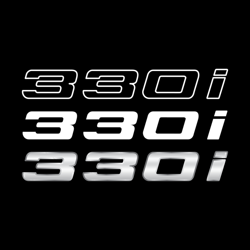 Bmw 330i Logo PNG Vector  PNG