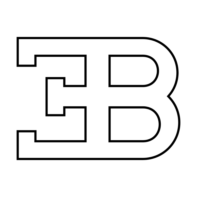 Bugatti Eb Logo PNG Vector  PNG