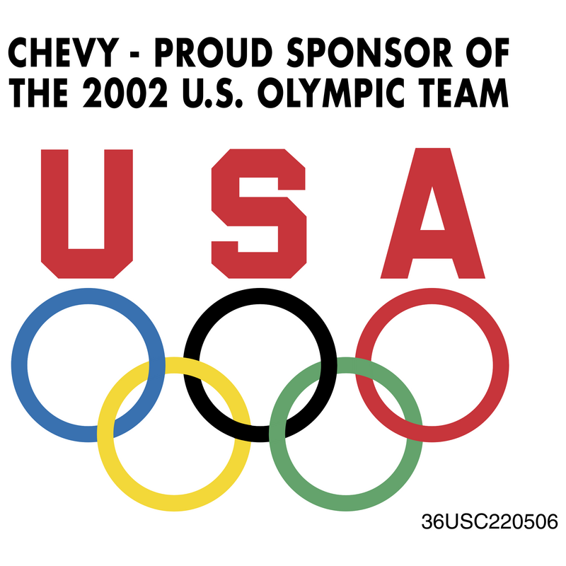 Chevy Sponsor Of Olympic Team Logo PNG Vector, Icon Transparent