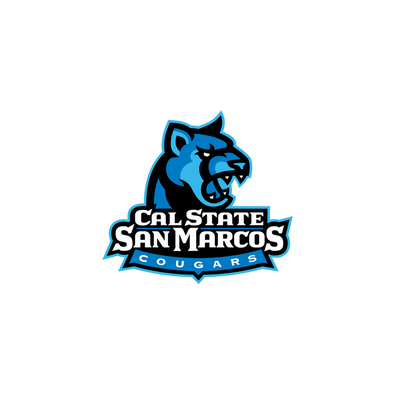 Cal State San Marcos Cougars Logo PNG Vector  PNG
