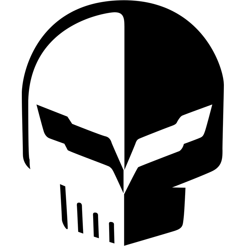 Corvette Skull Logo PNG Vector  PNG