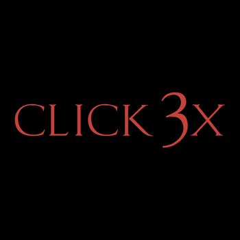Click 3x โลโก้ PNG โปร่งใส