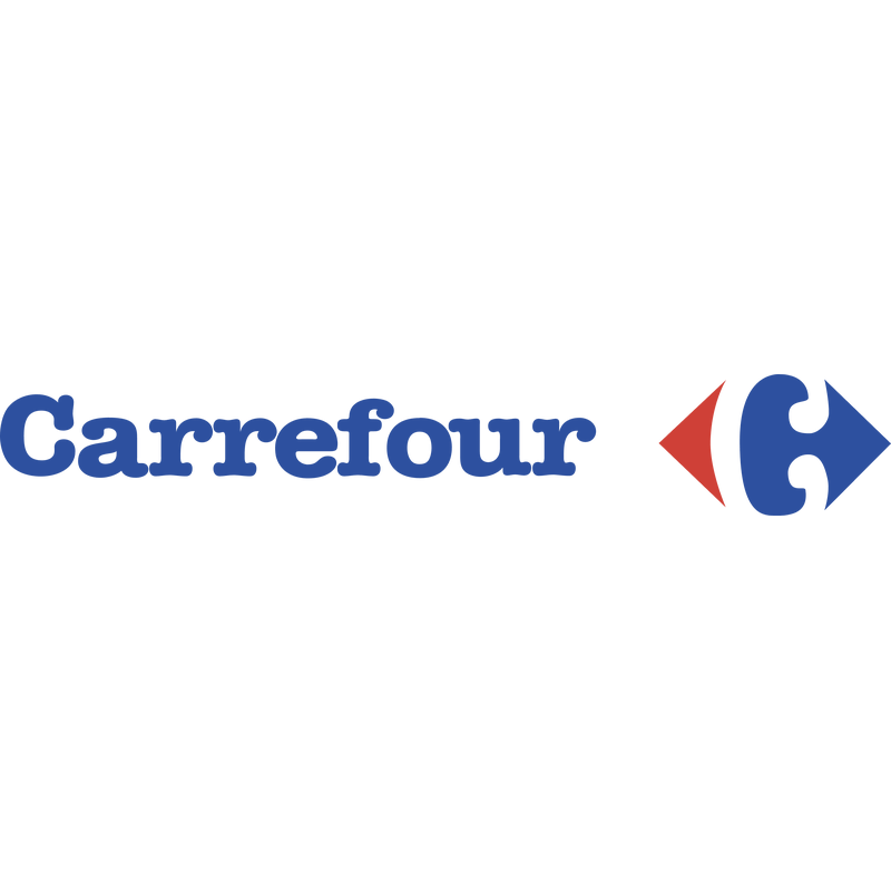 Carrefour Supermarket 标志 PNG Vector  PNG