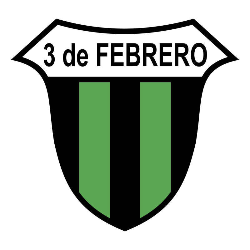 Club 3 De Febrero De Ciudad Del Este 标志 PNG Vector  PNG