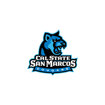 Cal State San Marcos Cougars Logo PNG Transparent