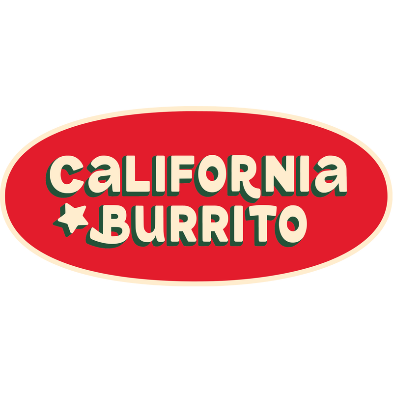 California Burrito Logo PNG Vector  PNG