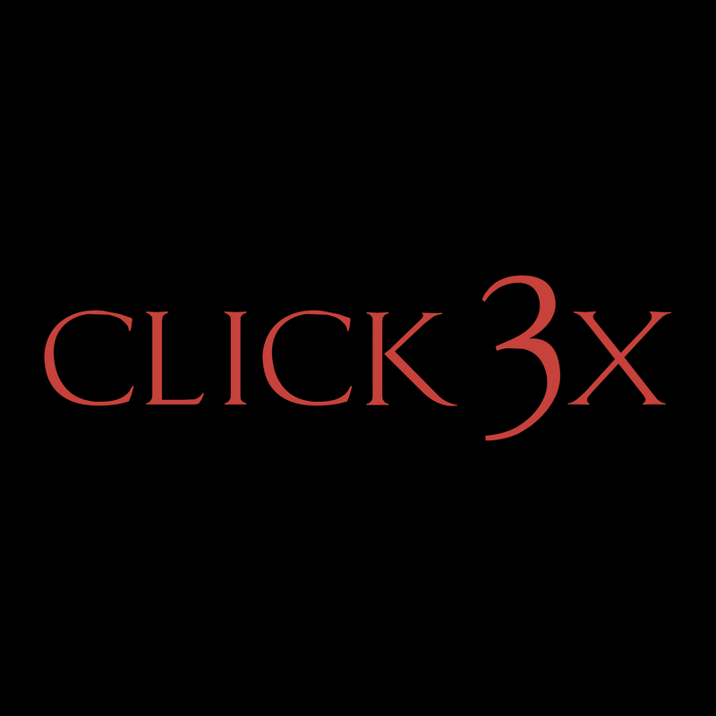 Click 3x Logo PNG Vector  PNG