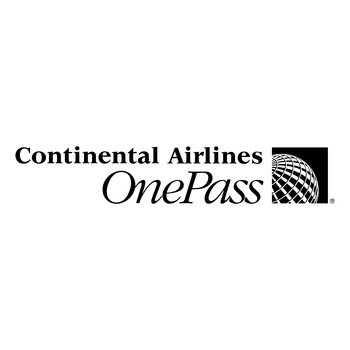 Continental Airlines Onepass Logo PNG