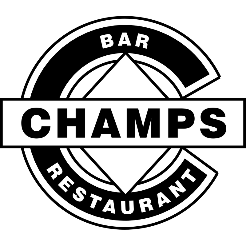 Champs Bar Restaurant Logo PNG Vector  PNG