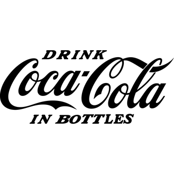 Coca Cola In Bottles Logo PNG