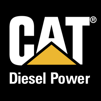 Cat Diesel Power Logo PNG Przezroczyste