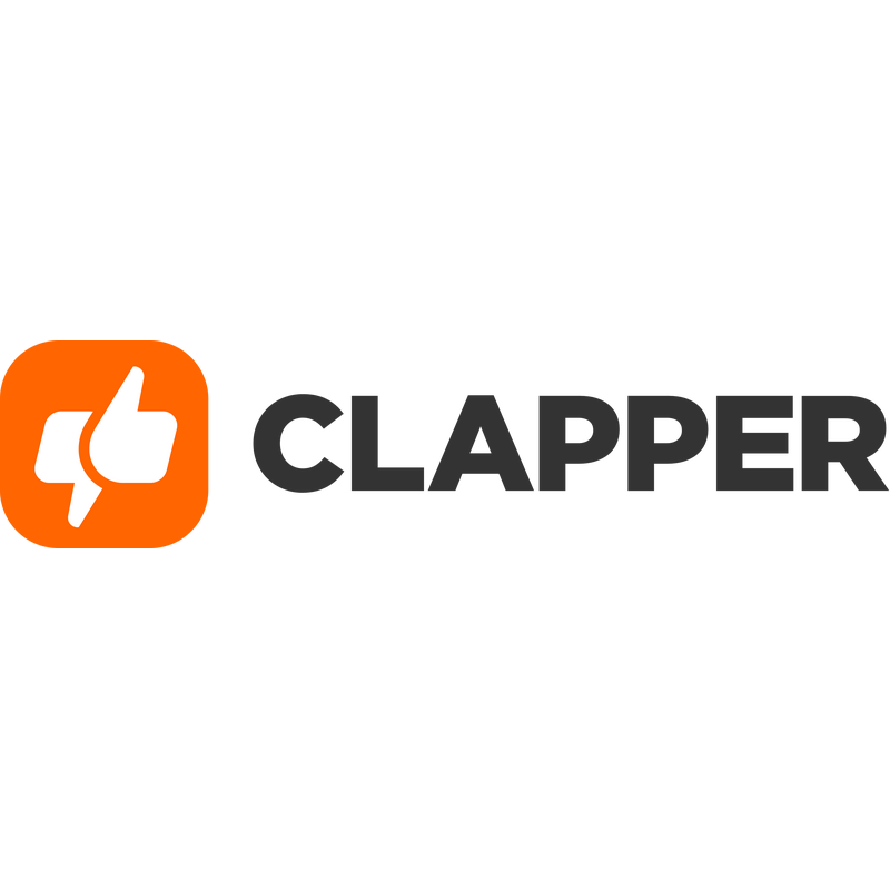 Clapper Logo PNG Vector, Icon Transparent