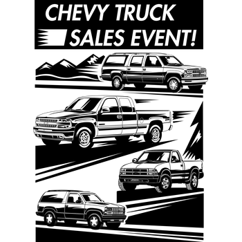 Chevrolet Truck Sales Event Logo PNG