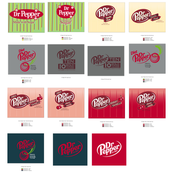 Dr Pepper Logo PNG Przezroczyste