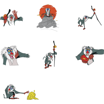 Disney's Rafiki Logo PNG