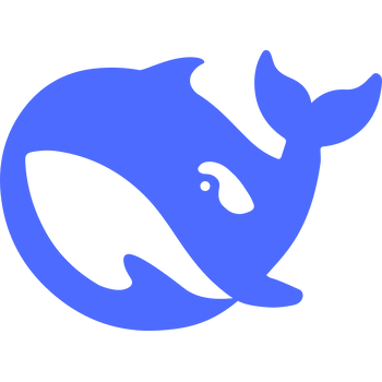 DeepSeek Icon Logo PNG Průhledné