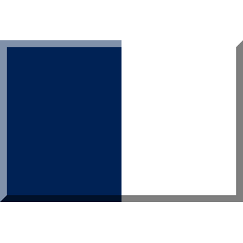 Dark Blue and White Logo PNG