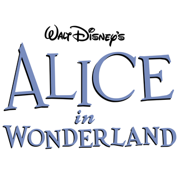 Disney's Alice In Wonderland Logo PNG