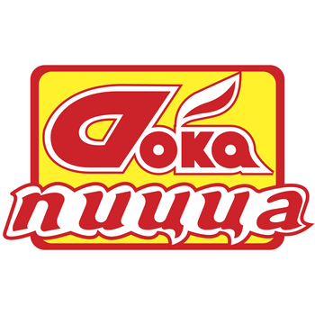 Doka Pizza Лого PNG Прозрачно