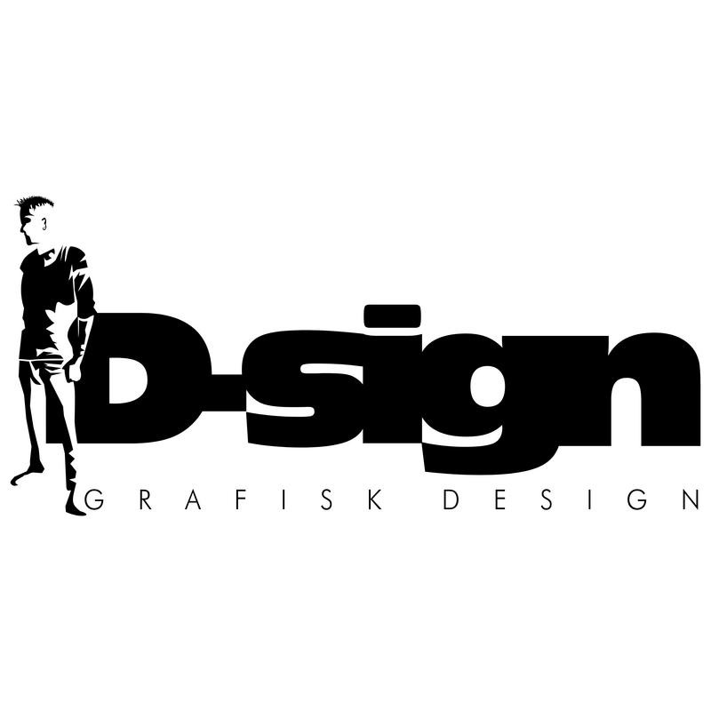 D Sign Grafisk Design Logo PNG Vector  PNG