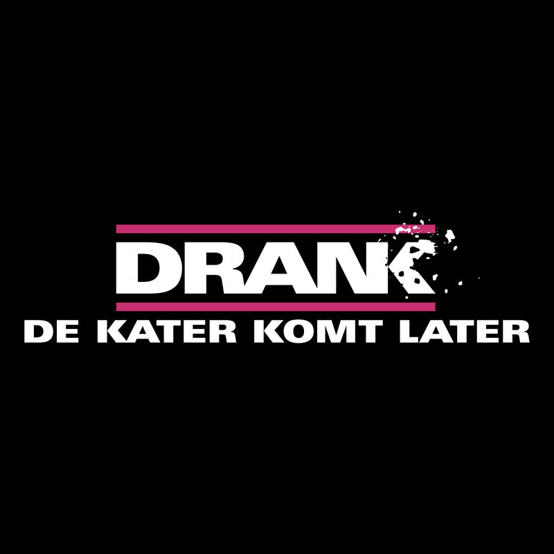Drank De Kater Komt Later Logo PNG Vector  PNG