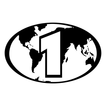 DVD Regional Code 1 Logo PNG