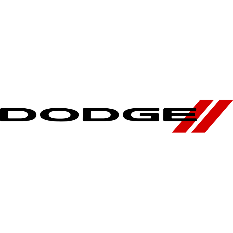 Dodge Black 标志 PNG Vector  PNG