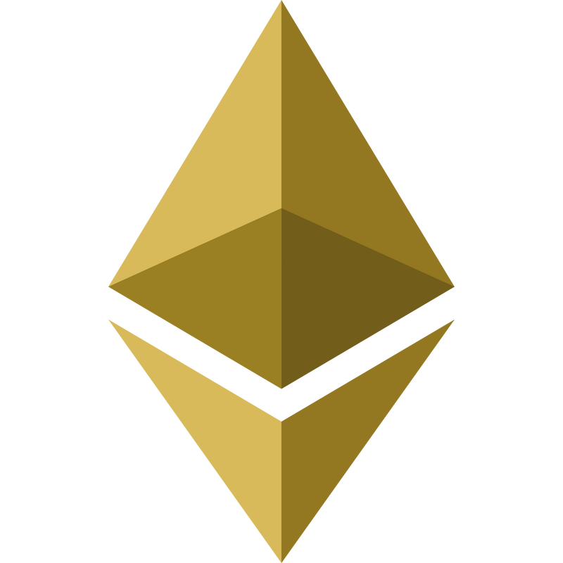 Ethereum Gold โลโก้ PNG Vector  PNG