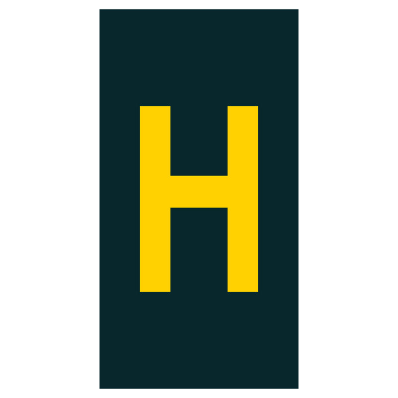 Exit H Logo PNG Vector, Icon Transparent