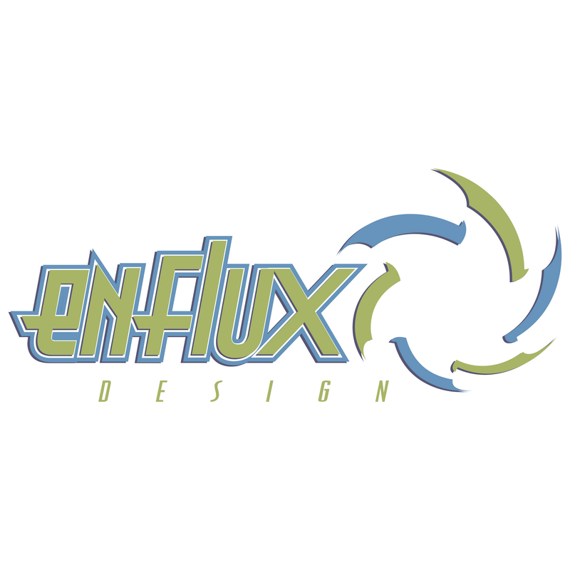 Enflux Design Logo PNG Vector, Icon