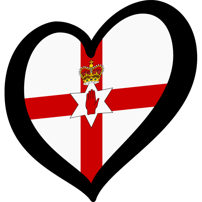 Euro Irlanda del Norte Logo PNG Vector, Icon Transparent