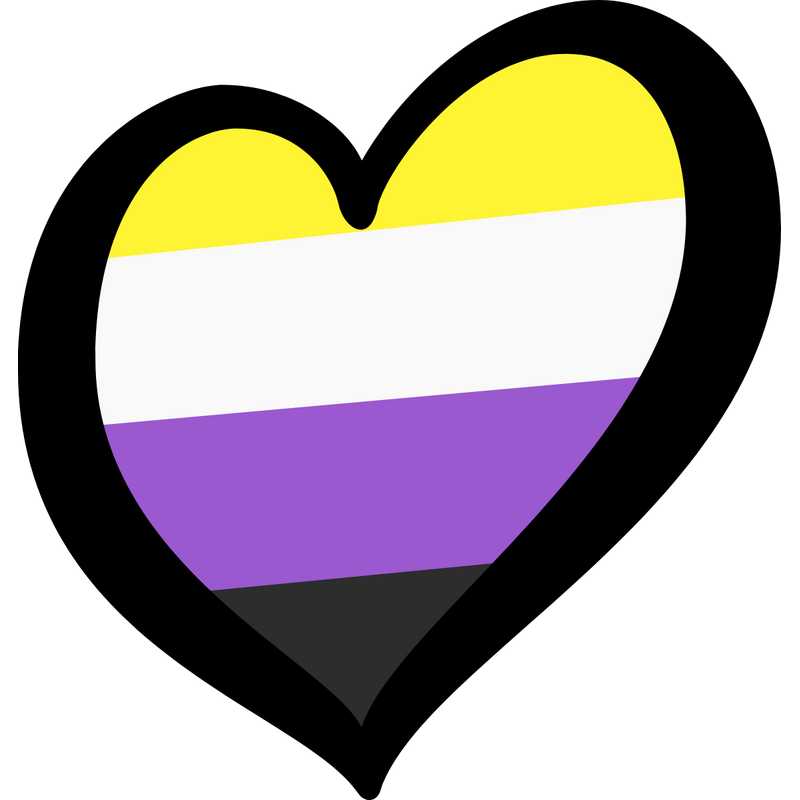 Euro Non-binary Pride Logo PNG Vector, Icon Transparent