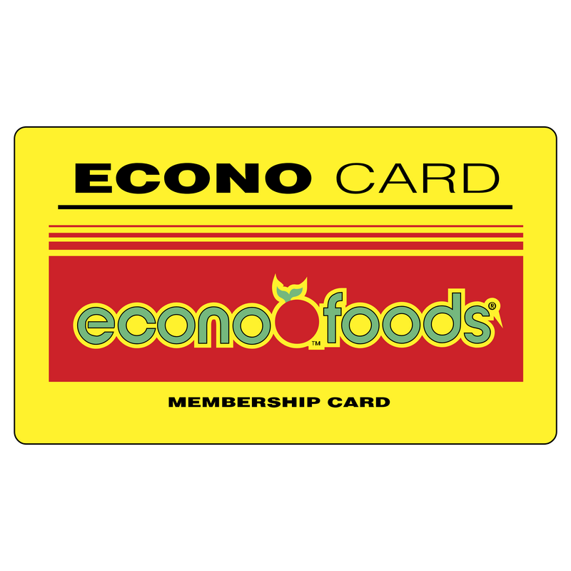 Econo Card Econo Foods Logo PNG Vector  PNG