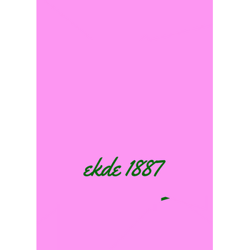 Esperanto Ekde 1887 Roza Logo PNG Transparan