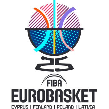 EuroBasket 2025 Logo PNG Priehľadné