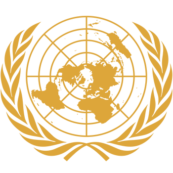 Emblem Of The United Nations Logo PNG Průhledné
