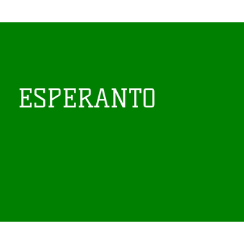 Esperanto Ekde 1887 Atleta Logo PNG Průhledné