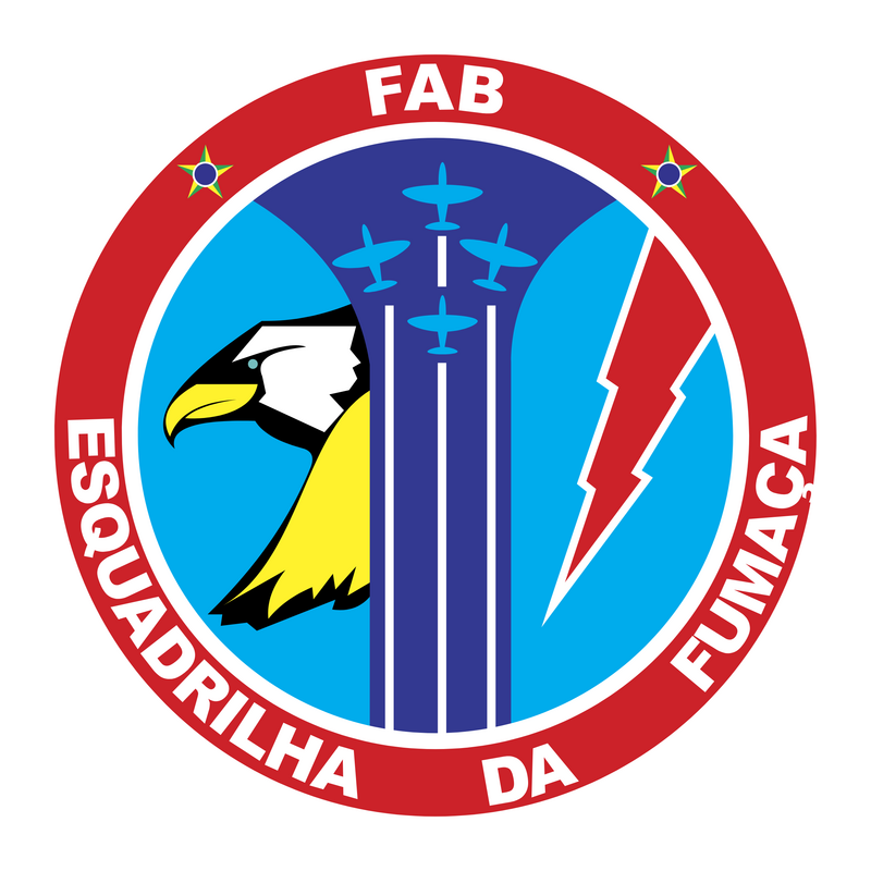 Esquadrilha Da Fumaca 标志 PNG Vector  PNG