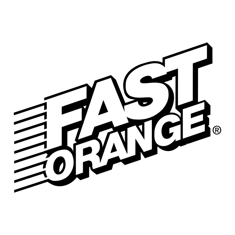 Fast Orange Logo PNG Vector  PNG