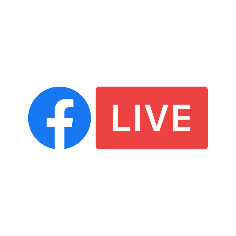 Download Facebook Live Logo PNG Transparent Background