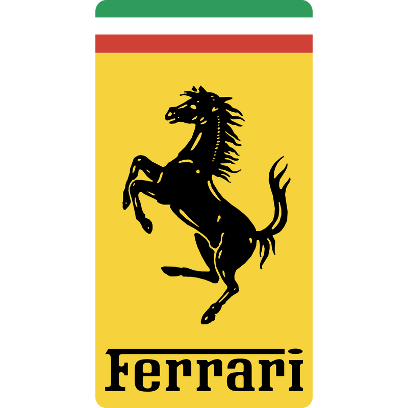 Ferrari Emblem Logo PNG Vector  PNG