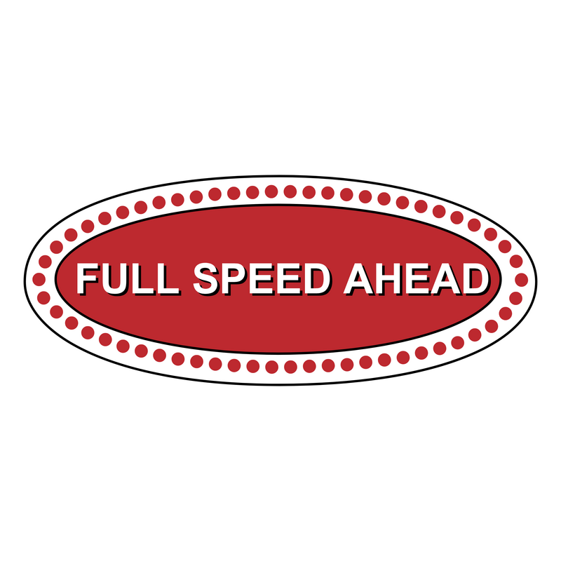 Full Speed Ahead Logo PNG Vector  PNG