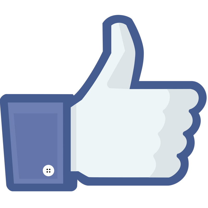 Facebook Like 标志 PNG Vector  PNG